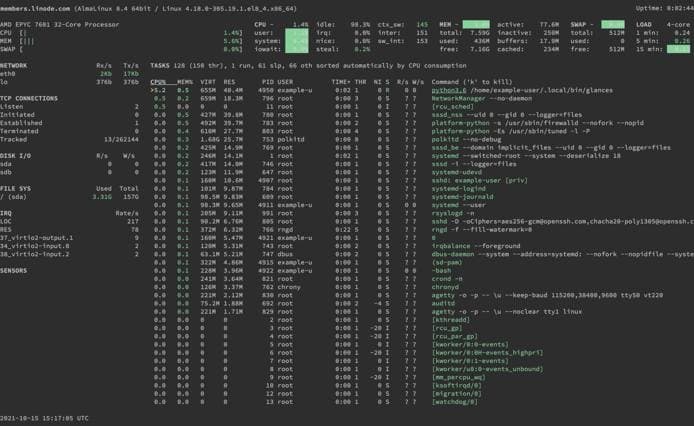System Monitoring Informating Tool